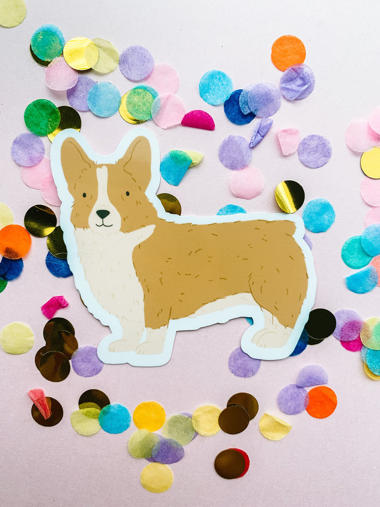 Corgi Sticker