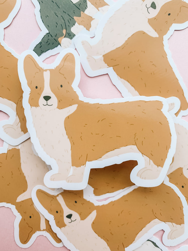 Corgi Sticker