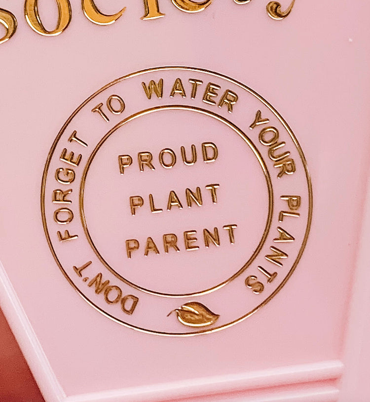 Plant Lovers Society Motel Keychain