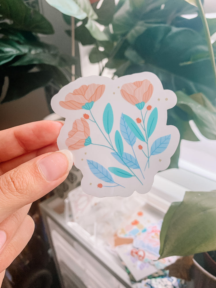 Spring Floral Sticker