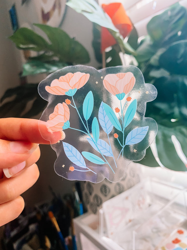 Spring Floral Sticker