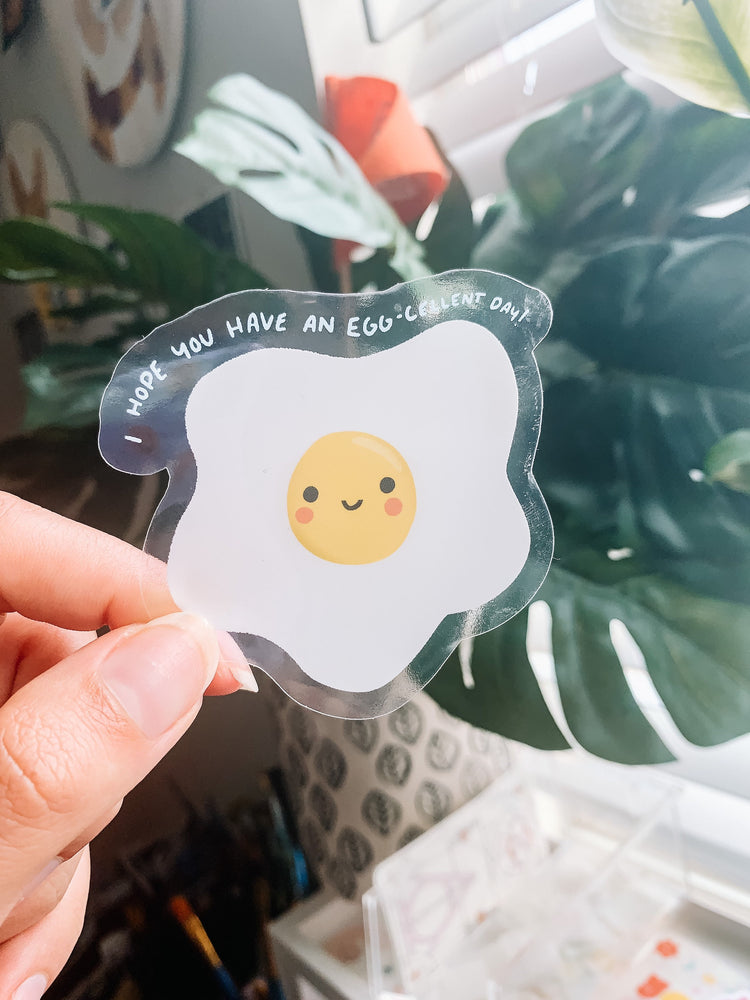 Eggcellent Day Sticker