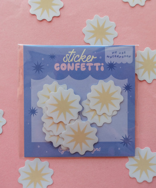 Stary Sticker Confetti