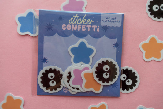 Soot Sprite Sticker Confetti