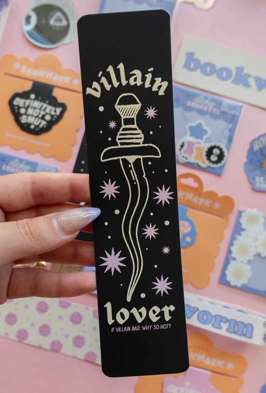 Villain Lover Paper Bookmark