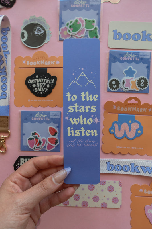 Stars Who Listen Paper Bookmark