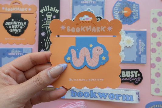 Worm Magnetic Bookmark