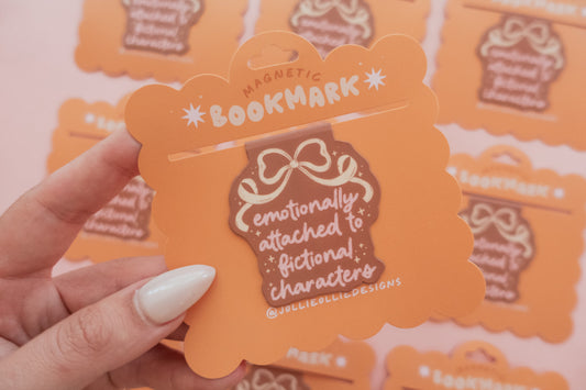 Emotionally Attached Magnetic Bookmark