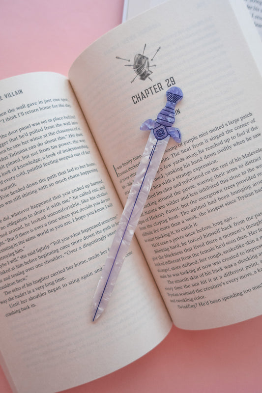 Acrylic Sword Bookmark