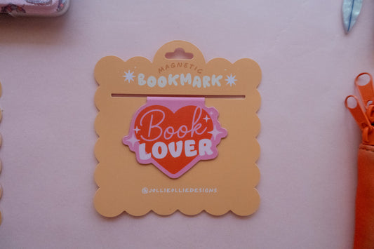 Book Lover Magnetic Bookmark