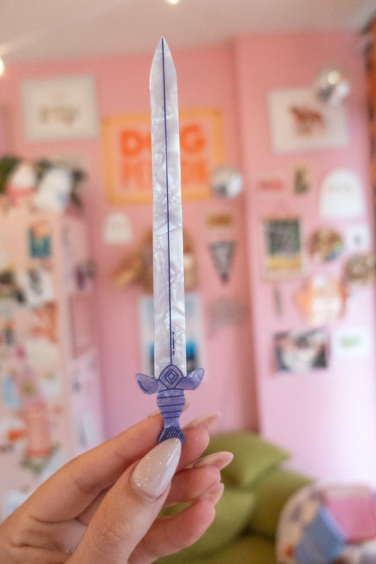 Acrylic Sword Bookmark