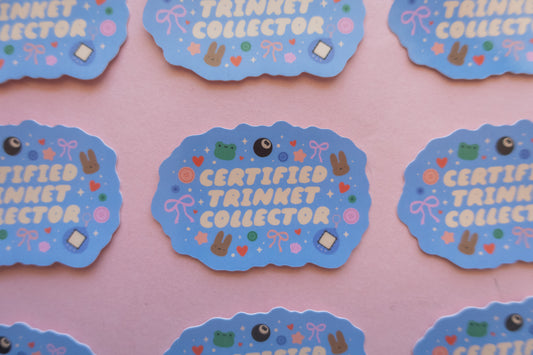 Trinket Collector Sticker