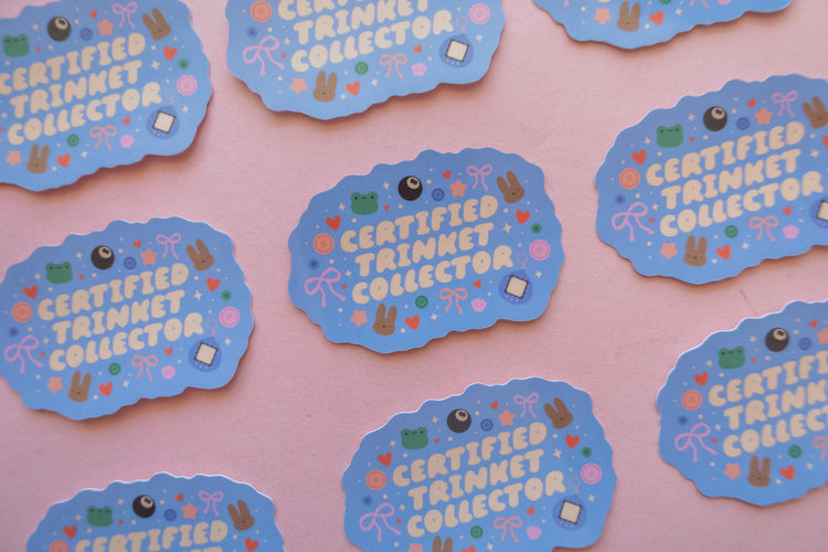 Trinket Collector Sticker