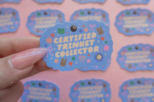 Trinket Collector Sticker