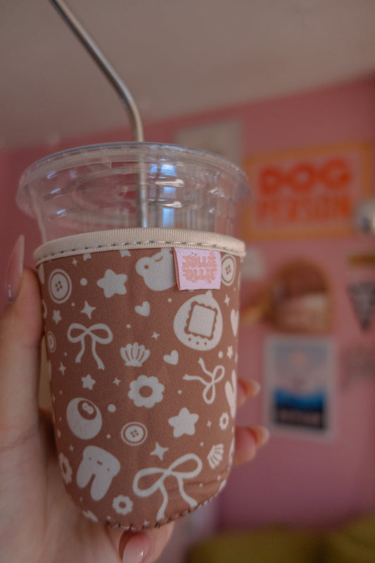 Trinket Lover [brown] Coffee Sleeve