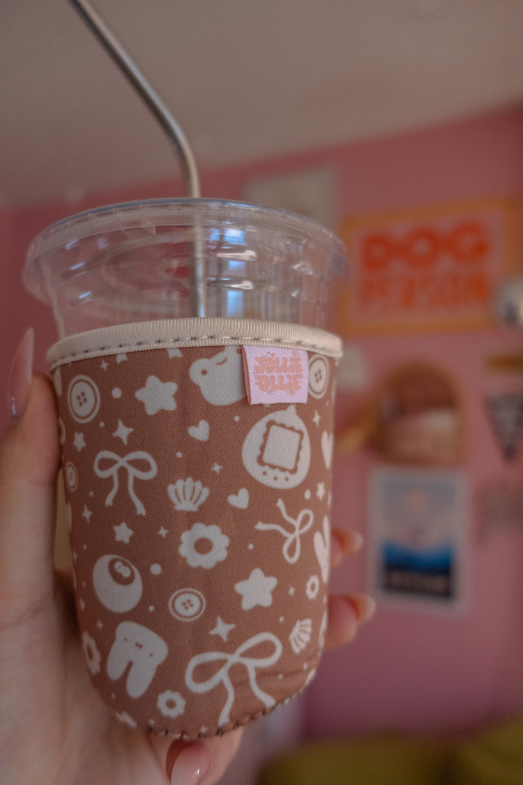 Trinket Lover [brown] Coffee Sleeve