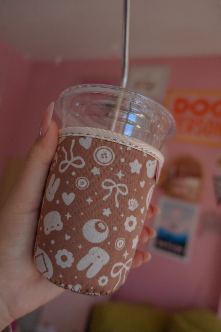 Trinket Lover [brown] Coffee Sleeve