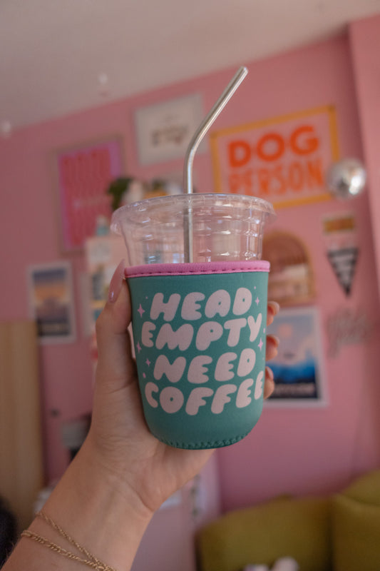 Head Empty Coffee Sleeve