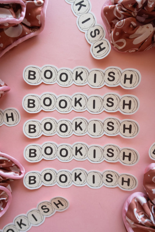 XL Bookish Sticker