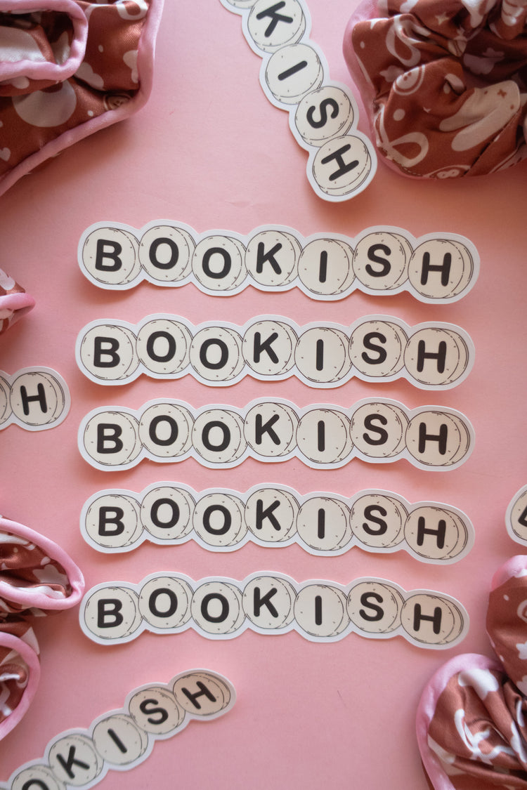 XL Bookish Sticker