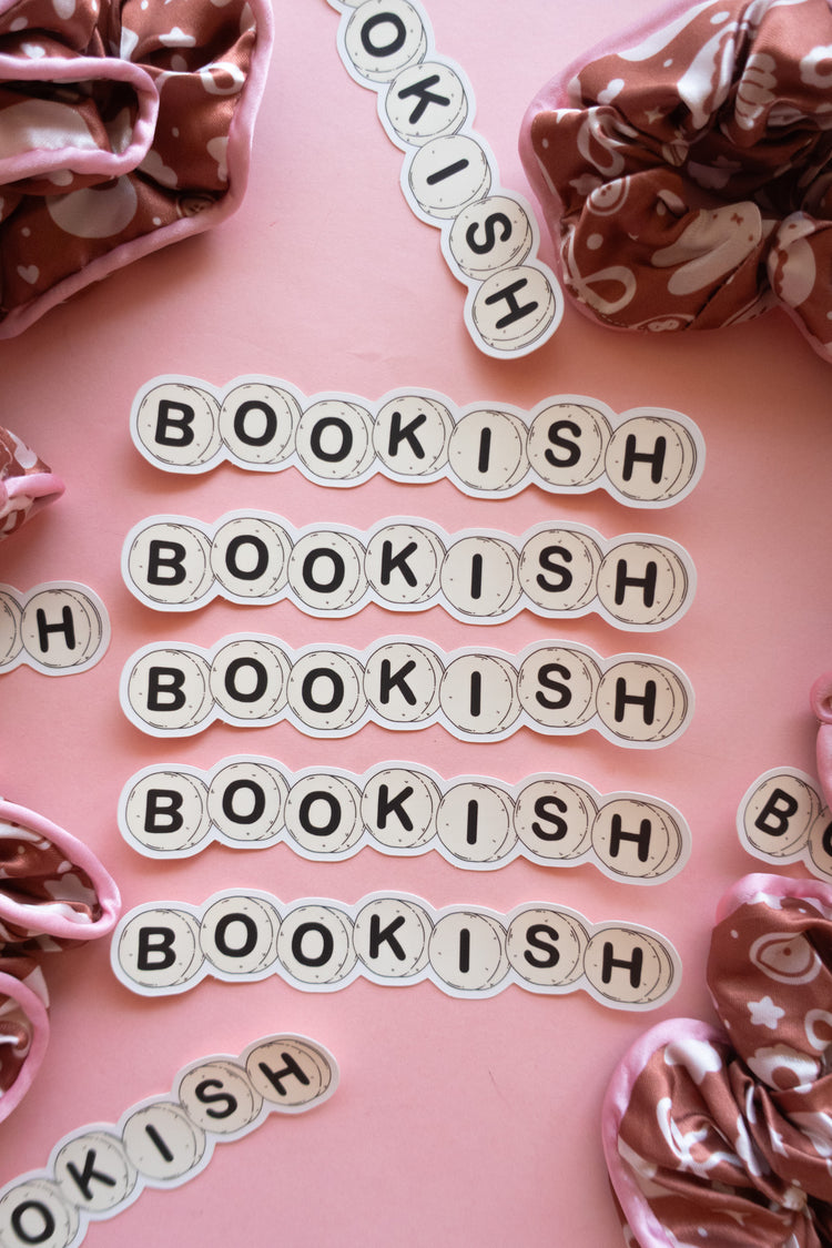 XL Bookish Sticker