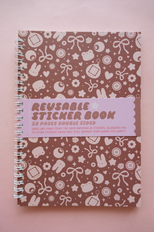 Trinkets Pattern Sticker Book