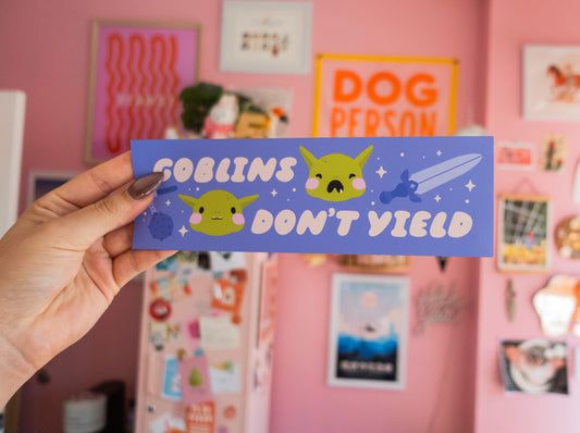 Goblins MAGNETIC Bumper Sticker