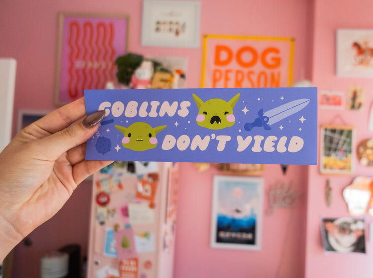 Goblins MAGNETIC Bumper Sticker