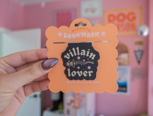 Villain Lover Magnetic Bookmark