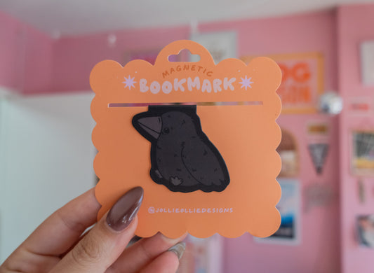 Crow Magnetic Bookmark