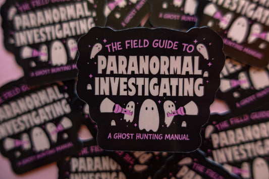 Paranormal Investigating Sticker