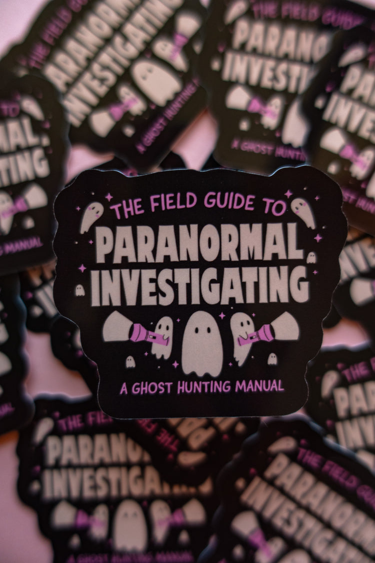 Paranormal Investigating Sticker