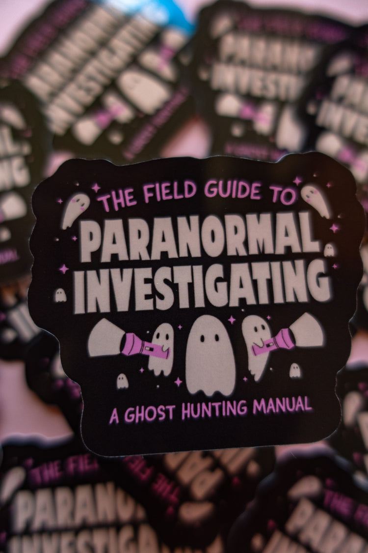 Paranormal Investigating Sticker