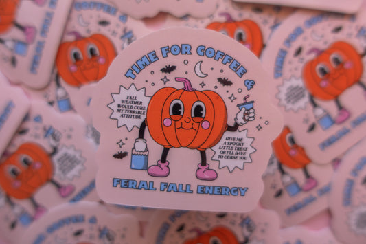 Feral Fall Energy Sticker