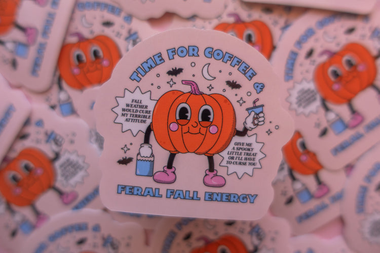 Feral Fall Energy Sticker