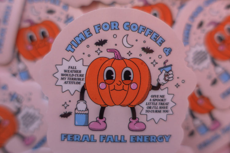 Feral Fall Energy Sticker