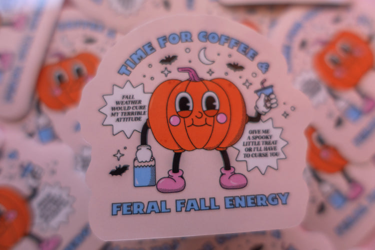 Feral Fall Energy Sticker