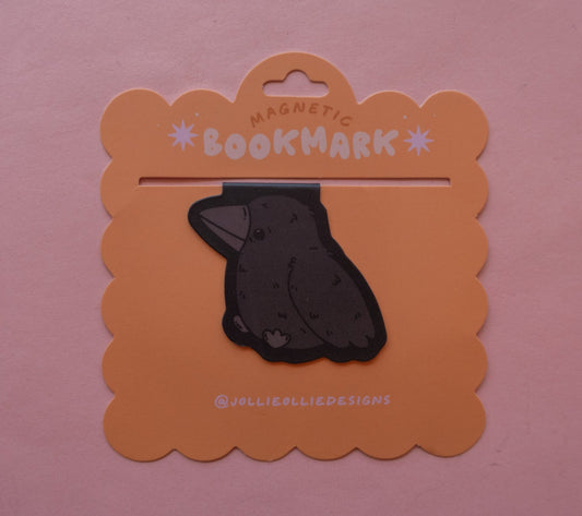 Crow Magnetic Bookmark