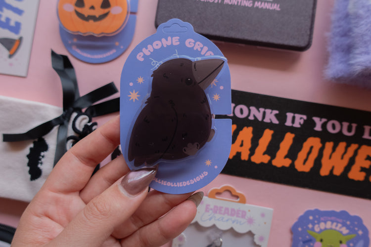Crow Phone & Kindle Grip