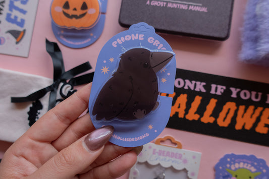 Crow Phone & Kindle Grip