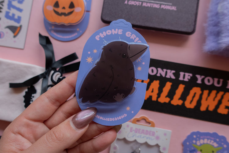 Crow Phone & Kindle Grip