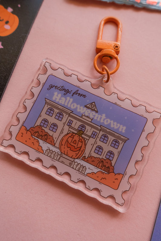 Halloweentown Keychain