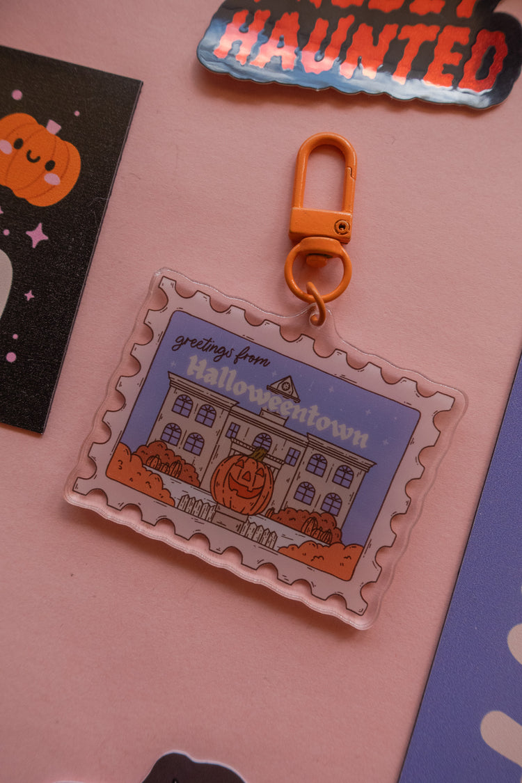 Halloweentown Keychain