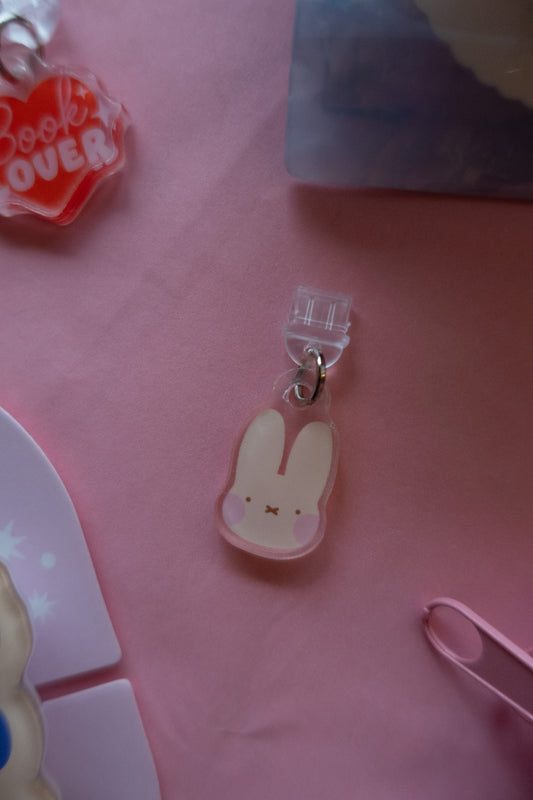 Bunny E-Reader Charm