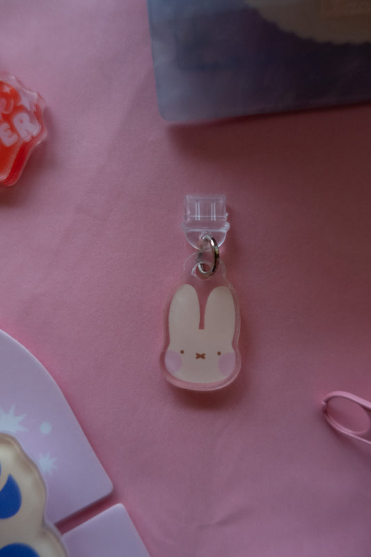 Bunny E-Reader Charm