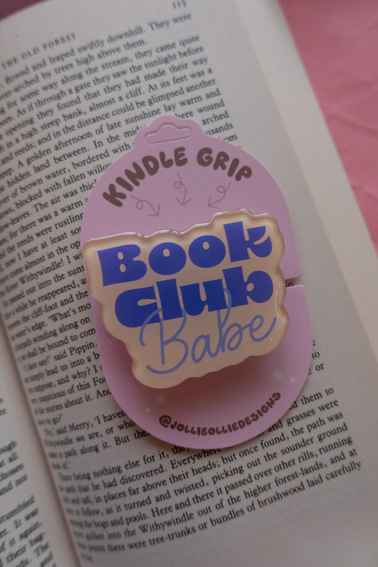Book Club Babe Phone & Kindle Grip