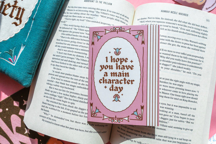 Main Character Day Greeting Card