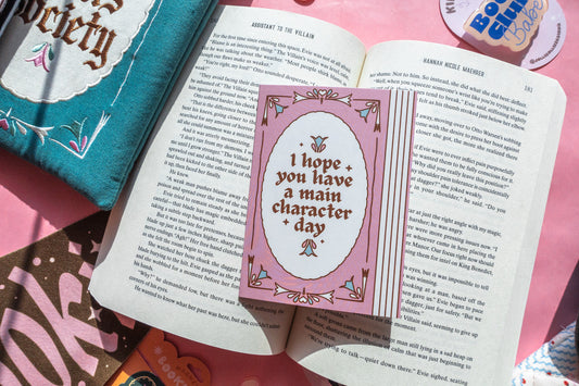 Main Character Day Greeting Card