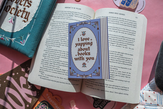 Yapping About Books Greeting Card