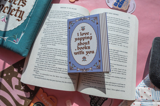 Yapping About Books Greeting Card
